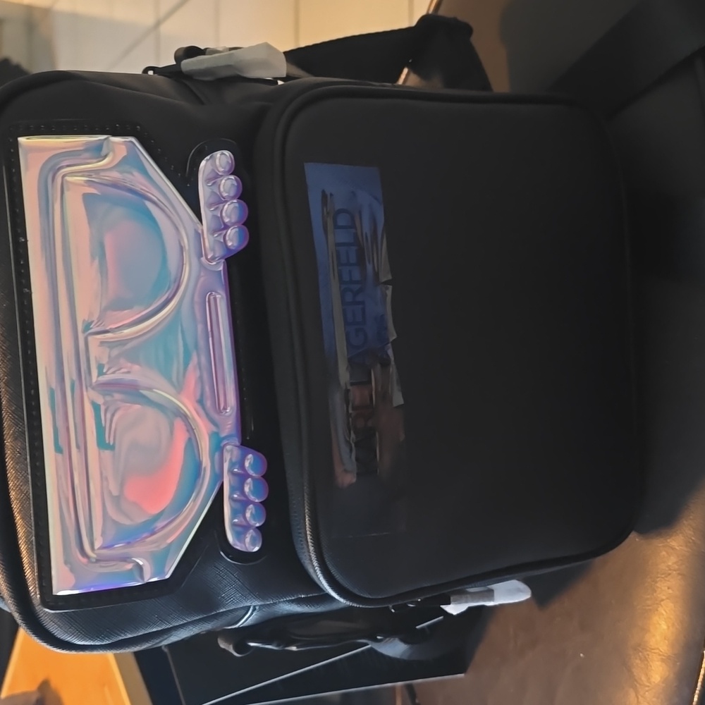 Karl Lagerfeld  Paris Backpack Holographic